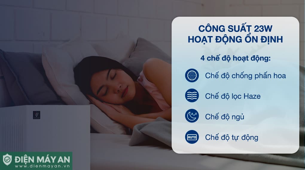 Máy lọc không khí Sharp FP-S40V-W 23W